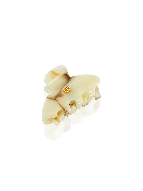 Balmain Hair Cellulose Acetate Pince a Cheveux Marble, small