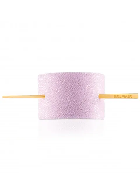 Balmain Hair Limited Edition CRYSTAL PINK Hair BARRETTE