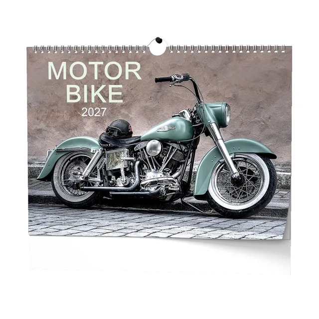 Baloušek Nástěnný kalendář Motorbike 2027 45 × 32 cm