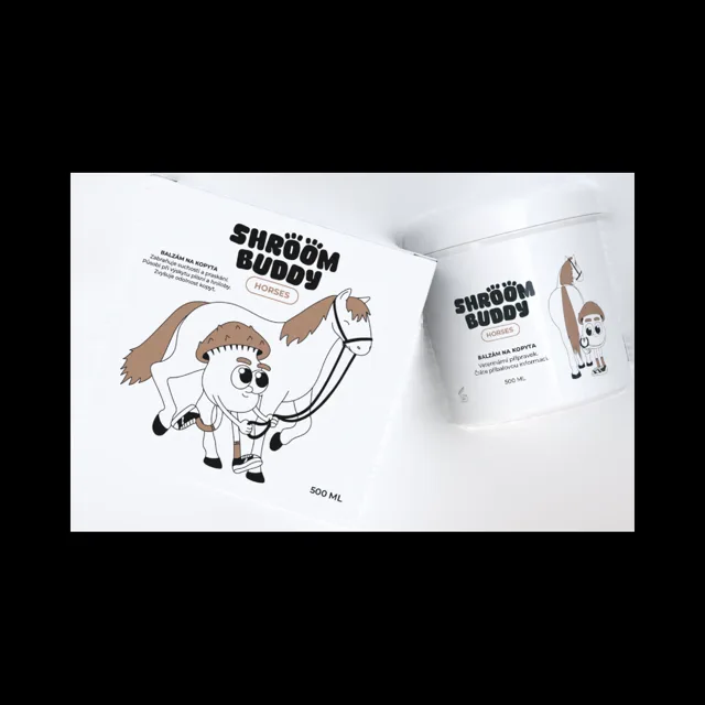 Balzám na kopyta HORSES – Shroom Buddy