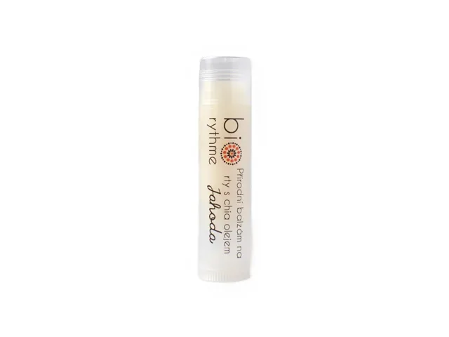 Balzám na rty s chia olejem - jahoda, 4,8 ml