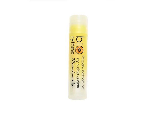 Balzám na rty s chia olejem - mandarinka, 4,8 ml