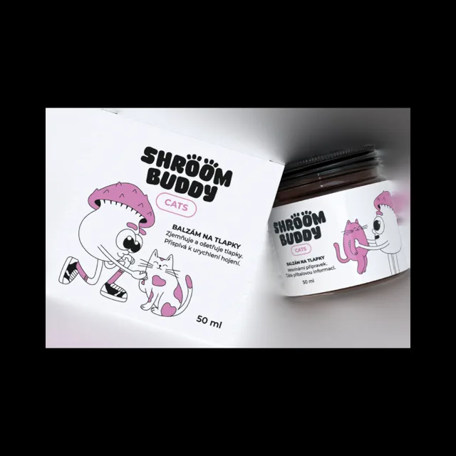 Balzám na tlapky CATS – Shroom Buddy