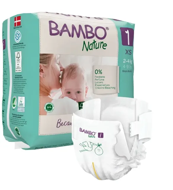 Bambo Nature 1 XS 2-4 kg 22 ks