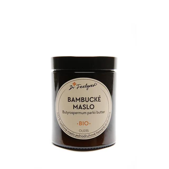 Bambucké máslo BIO - 180 ml - Dr. Feelgood