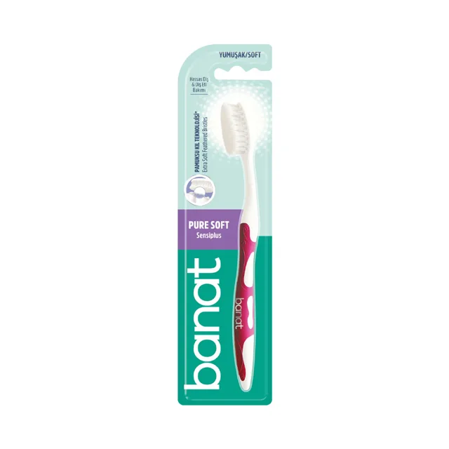 BANAT PURE SOFT Sensiplus - kartáček na zuby SOFT, 1 ks