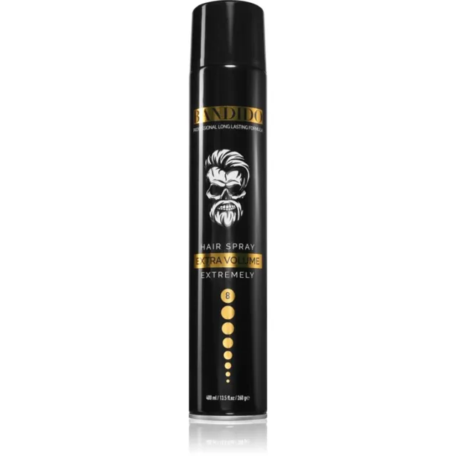 BANDIDO Hair Spray lak na vlasy odstín Black 400 ml