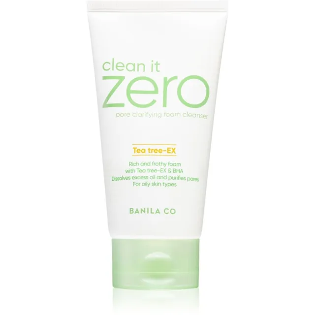 Banila Co. clean it zero pore clarifying krémová čisticí pěna pro hydrataci pleti a minimalizaci pórů 150 ml