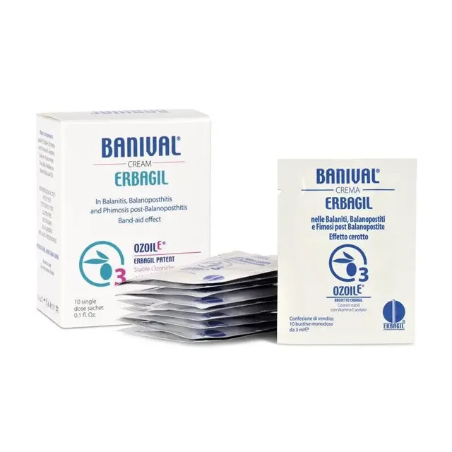Banival krém na balanitidy a balaniopostitidy 10 x 3 ml