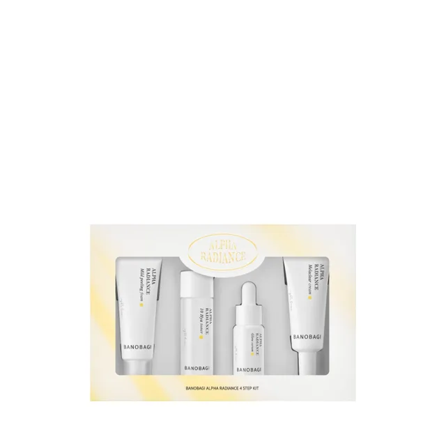 BANOBAGI Dárková sada Alpha Radiance 4 Step Kit
