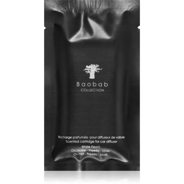 Baobab Collection Pearls White vůně do auta – náhradní náplň 1 ks