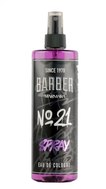 Barber Marmara Eau De Cologne No. 21 voda po holení ve spreji 400 ml
