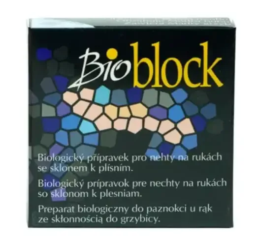 Bard Bio Block protiplísň.prášek-nehty na rukách 3 x 0,1 g