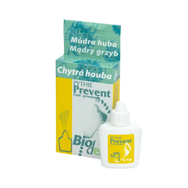 BARD Chytrá houba Pythie Biodeur Prevent Foot powder 4 g