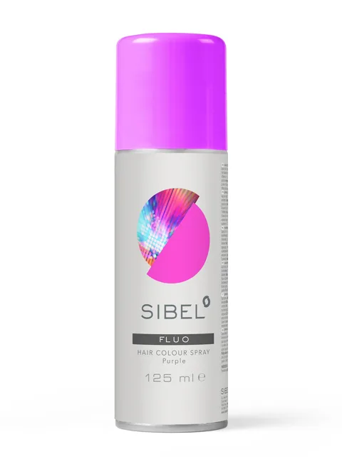 Barevný sprej na vlasy Sibel Hair Colour - fialová (023000021) + dárek zdarma
