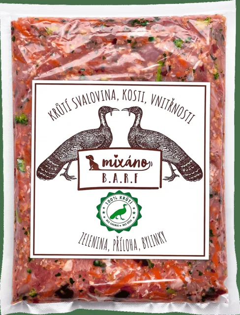 Barf Mixano krůtí 1kg