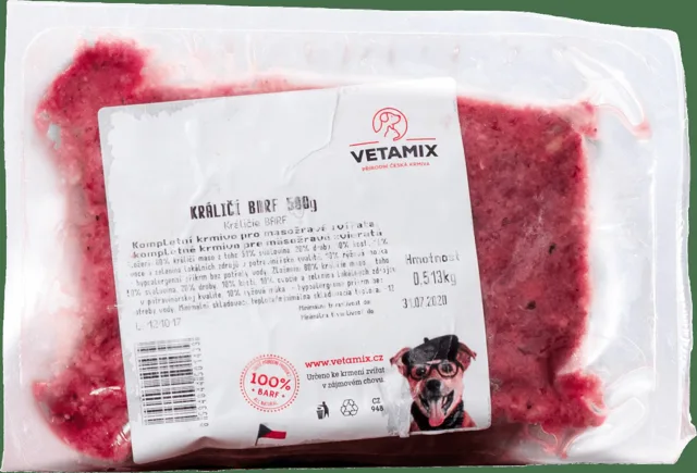 Barf Vetamix králičí 500g