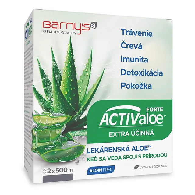 BARNY´S ACTIValoe forte lékárenská dvojbalení 2 x 500 ml