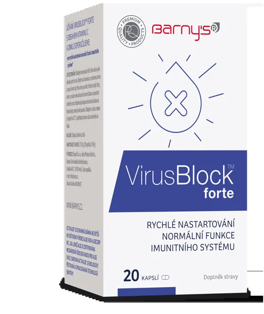 Barny`s virusblock Forte 20 kapslí