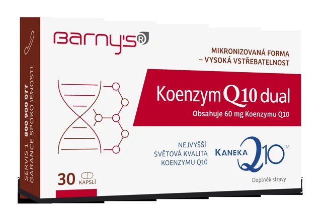 Barnys Koenzym Q10 dual 60mg 30 kapslí