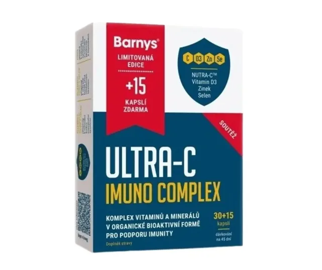 Barnys ULTRA-C Imuno Comp. 30+15 kapslí