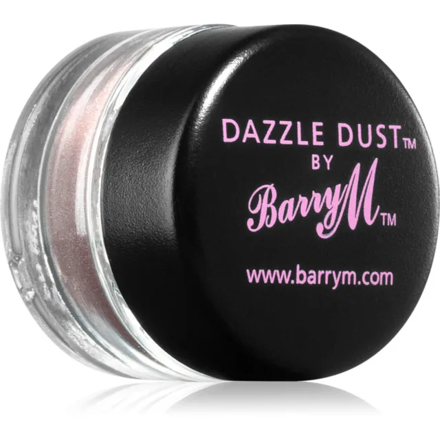 Barry M Dazzle Dust multifunkční líčidlo pro oči, rty a tvář odstín Rose Gold 10 g