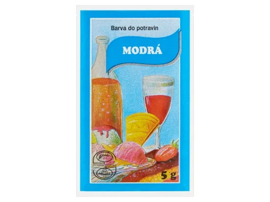 Barva do potravin modrá 5 g