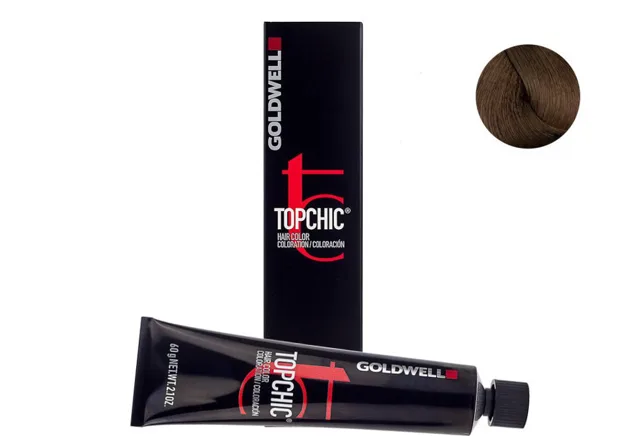Barva na vlasy Goldwell TopChic 60 ml - 5BG světlá zlato hnědá (201735) + dárek zdarma