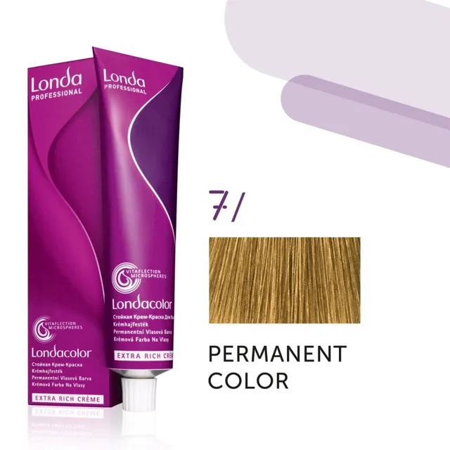 √Barva na vlasy – Londa Permanentní barva 60 ml 7/0 Profesionální