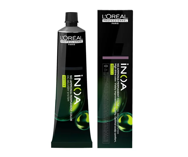 Barva na vlasy Loréal Professionnel iNOA 60 g - 10.21 nejsvětlejší blond duhová popelavá - L’Oréal Professionnel + dárek zdarma