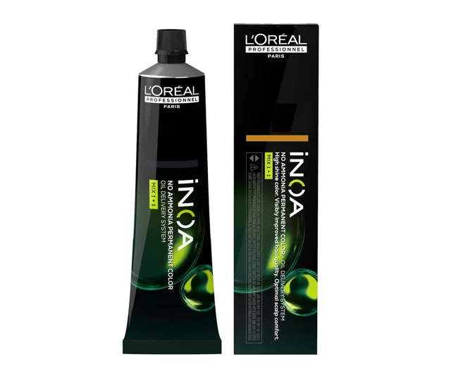 Barva na vlasy Loréal Professionnel iNOA 60 g - 6.3 tmavá blond zlatá - L’Oréal Professionnel + dárek zdarma