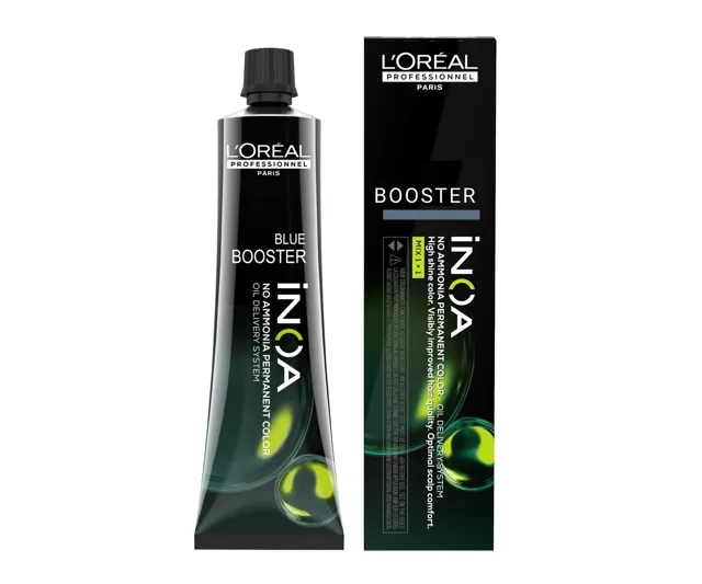 Barva na vlasy Loréal Professionnel iNOA 60 g - Booster Blue - L’Oréal Professionnel + dárek zdarma