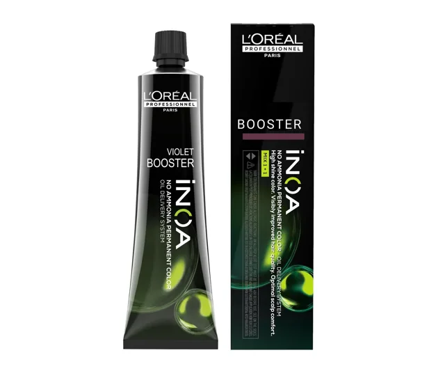 Barva na vlasy Loréal Professionnel iNOA 60 g - Booster Violet - L’Oréal Professionnel + dárek zdarma