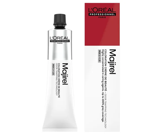 Barva na vlasy Loréal Professionnel Majirel 60 ml - 6.66 Carmilane tmavá blond červená hluboká - L’Oréal Professionnel + dárek zdarma