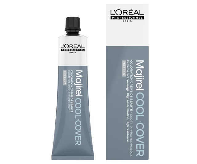Barva na vlasy Loréal Professionnel Majirel Cool Cover 60 ml - 5 světle hnědá - L’Oréal Professionnel + dárek zdarma