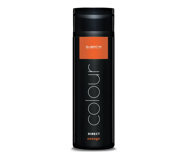 Barva na vlasy s přímými pigmenty Subrina Professional Direct Colour Orange - 200 ml, oranžová (060341) + dárek zdarma