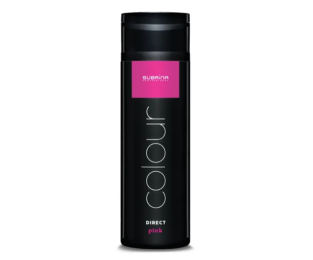 Barva na vlasy s přímými pigmenty Subrina Professional Direct Colour Pink - 200 ml, růžová (060343) + dárek zdarma