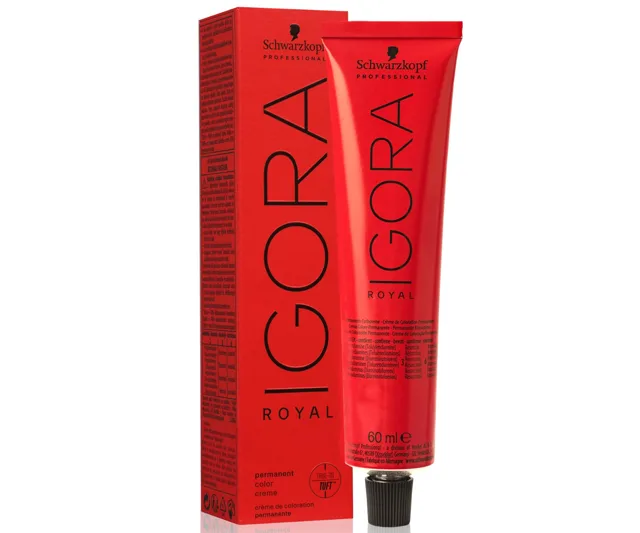 Barva na vlasy Schwarzkopf Professional Igora Royal 60 ml - 7-0 střední blond přírodní + dárek zdarma