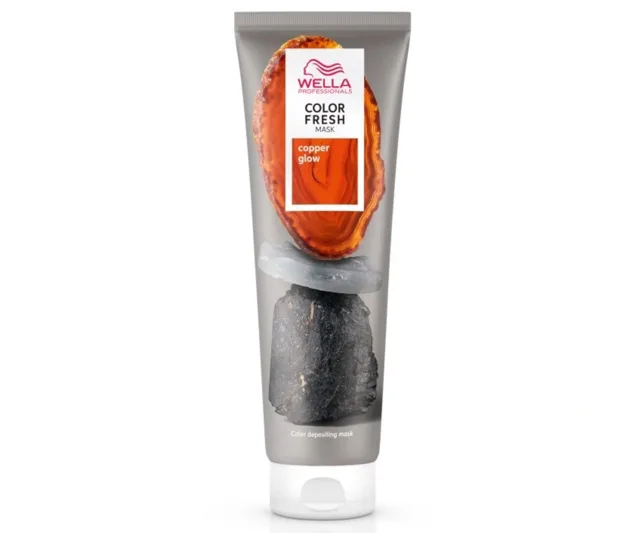 Barvicí maska na vlasy Wella Color Fresh Mask Copper Glow - 150 ml, měděná + dárek zdarma