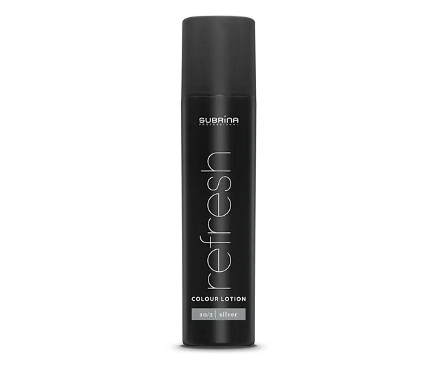 Barvicí sprej na vlasy Subrina Professional Refresh Colour Lotion 250 ml - odstín 10/2 stříbrná (060349) + dárek zdarma