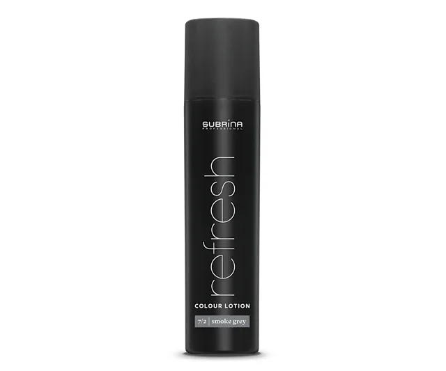 Barvicí sprej na vlasy Subrina Professional Refresh Colour Lotion 250 ml - odstín 7/2 kouřově šedá (060352) + dárek zdarma