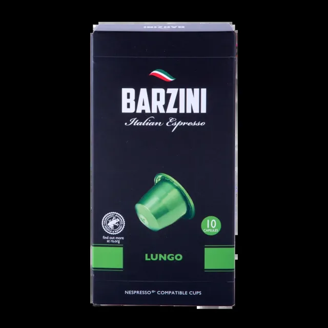 Barzini Kávové kapsle Lungo 10 ks