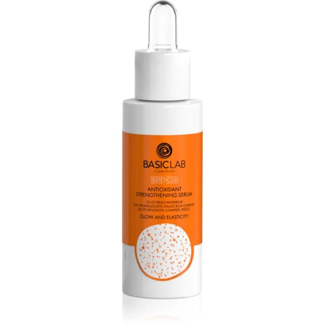 BasicLab Cosmetology Esteticus antioxidační sérum zvyšující elasticitu pleti 1% Ergothioneine, 1O% Diglucosyl gallic acid complex 30 ml
