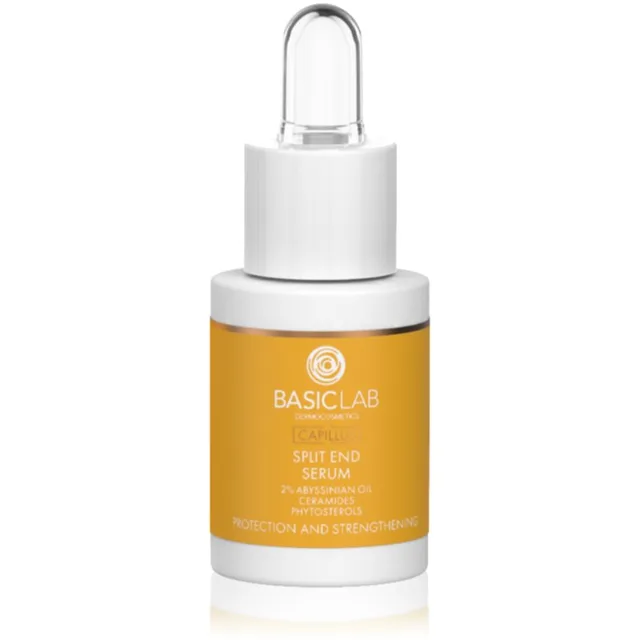 BasicLab Dermocosmetics Capillus olejové sérum na roztřepené konečky vlasů 15 ml
