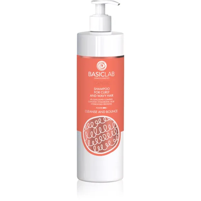 BasicLab Dermocosmetics Capillus šampon pro vlnité a kudrnaté vlasy 300 ml