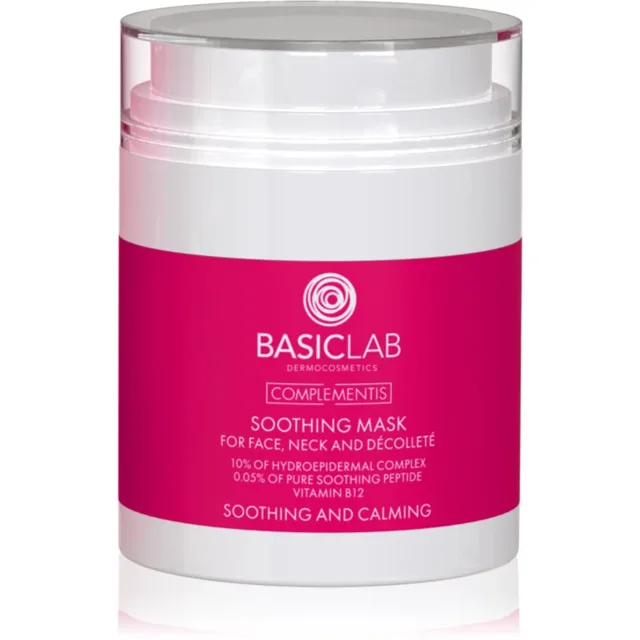 BasicLab Dermocosmetics Complementis zklidňující maska pro zarudlou a podrážděnou pleť 50 ml