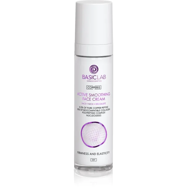 BasicLab Dermocosmetics Copperis denní vyhlazující krém s peptidy 50 ml