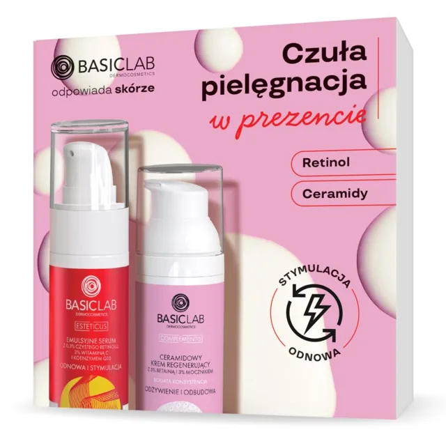 BasicLab Dermocosmetics dárková sada pro regeneraci a obnovu pleti
