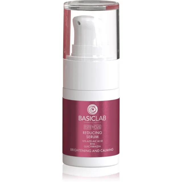 BasicLab Dermocosmetics Esteticus sérum pro redukci žilek a začervenání pleti 10% Azelaic Acid 15 ml