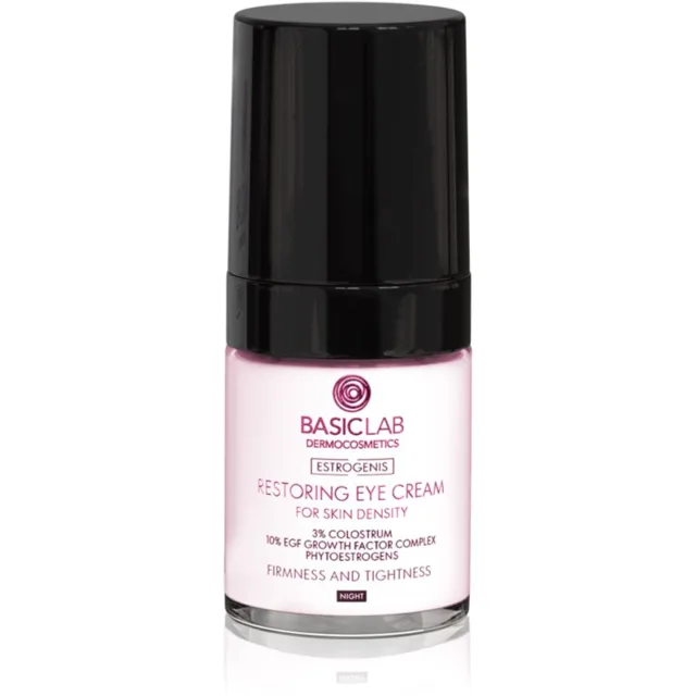 BasicLab Dermocosmetics Estrogenis regenerační oční krém na noc 18 ml